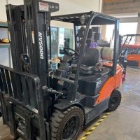 2018 LP Gas Doosan G30N-7lp Pneumatic Tire 4 Wheel Sit Down
