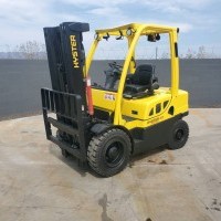 2017 Diesel Hyster H50FT Pneumatic Tire 4 Wheel Sit Down