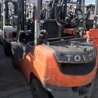 2011 LP Gas Toyota 8FGU25 Pneumatic Tire 4 Wheel Sit Down