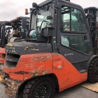 2015 LP Gas Toyota 8FG35U Pneumatic Tire 4 Wheel Sit Down