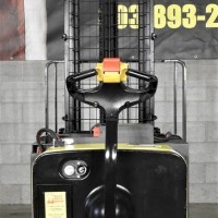 2010 Electric Yale MSW040SFN24 Electric Walkie Straddle Stacker