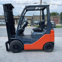 2018 LP Gas Toyota Pneumatic Tire 4 Wheel Sit Down