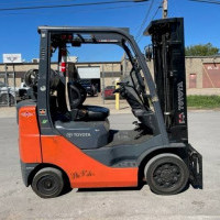 2010 LP Gas Toyota 8FGCU25 Pneumatic Tire 4 Wheel Sit Down