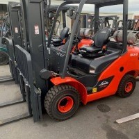 2021 LP Gas Linde HT30T Pneumatic Tire 4 Wheel Sit Down