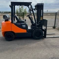 2015 LP Gas Doosan G35C-5MLP Pneumatic Tire 4 Wheel Sit Down