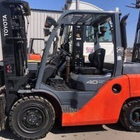 2016 Diesel Toyota 8FD40 Pneumatic Tire 4 Wheel Sit Down