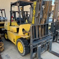 1992 Diesel Hyster H80XL Pneumatic Tire 4 Wheel Sit Down