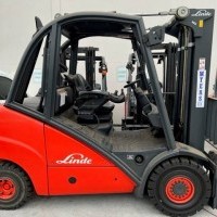 2006 Diesel Linde H35D Pneumatic Tire 4 Wheel Sit Down